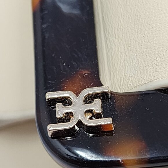 Sam Edelman Womens Platform Wedge Sandals Beige & Black Espadrille Style 9.5 - Picture 6 of 12